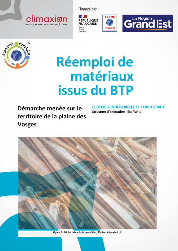 Réemploi de matériaux issus du BTP