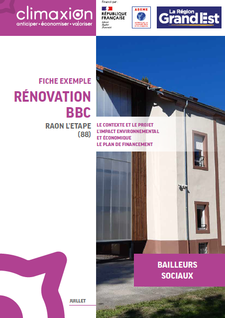 Rénovation BBC à Raon l'Etape