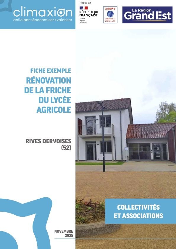  Rénovation de la friche du lycée agricole de DROYES