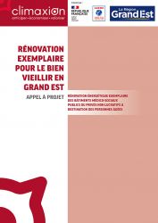 Appel à projet Rénovation exemplaire pour le bien vieillir en Grand Est