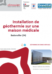 Géothermie Badonviller