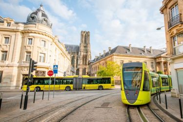 Transport doux à Reims