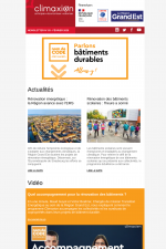 Lettre d'information batiments durables