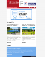 Tourisme Durable newsletter
