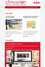 Newsletter Climaxion de mai 2019