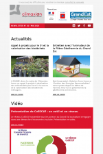 Newsletter Climaxion mai 2020