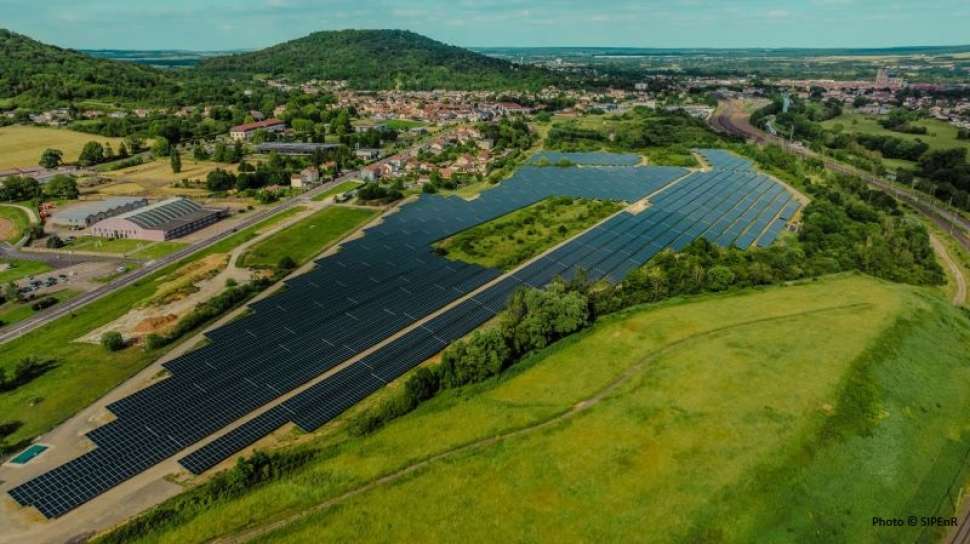 Parc solaire au sol Ecrouves