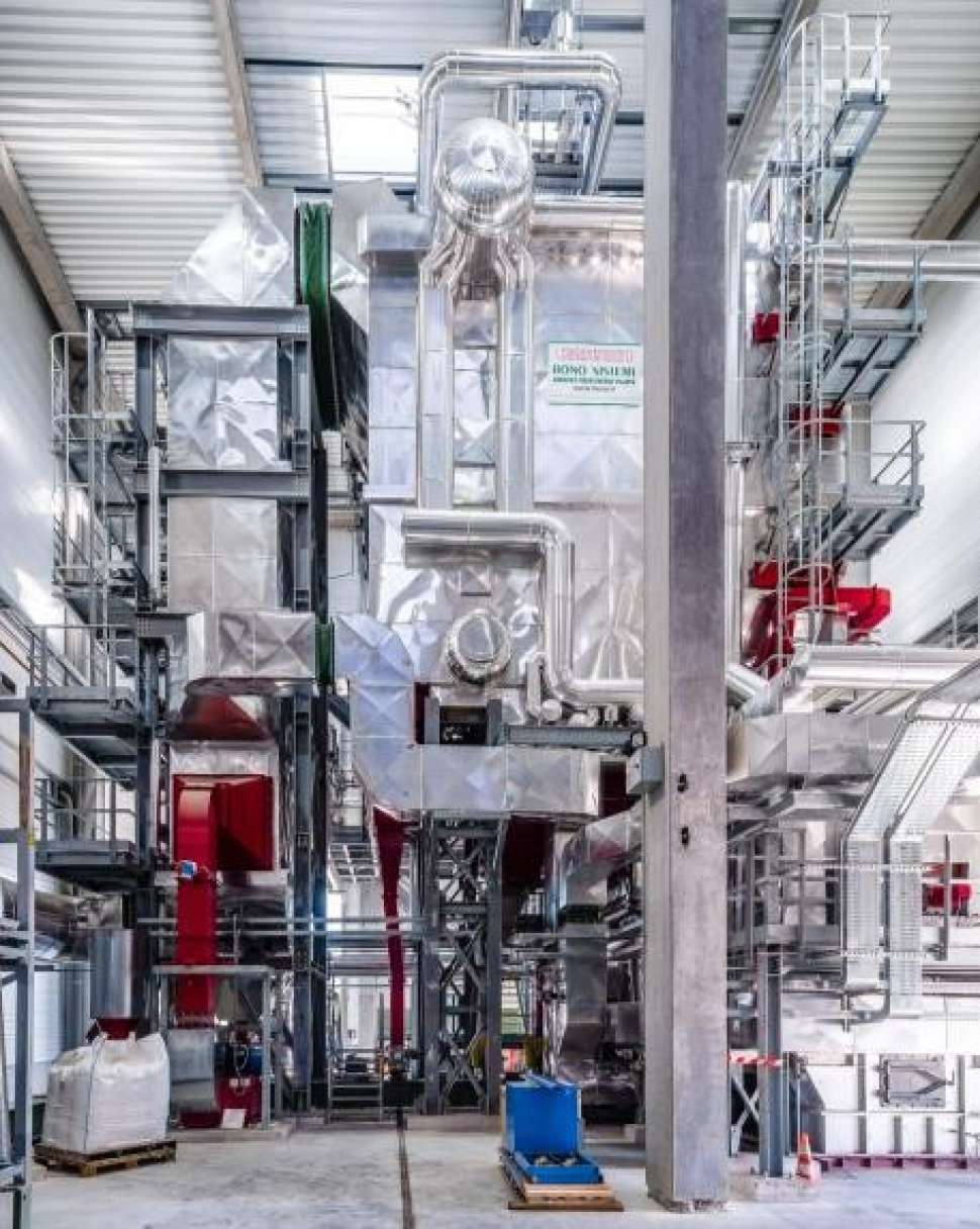 Chaufferie Biomasse Delipapier à Frouard (54)