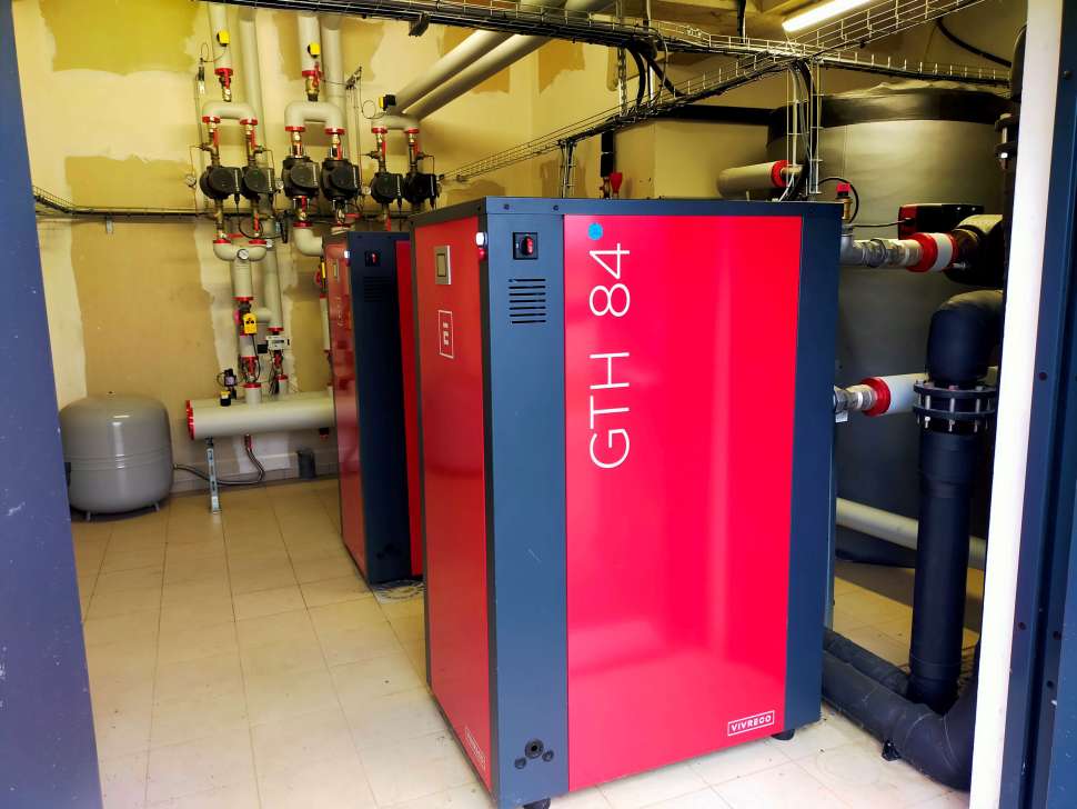 Installation de géothermie sur le groupe scolaire de Tressange