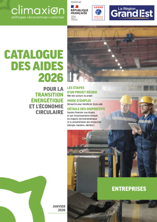 Catalogue des aides climaxion 2026 pour les entreprises