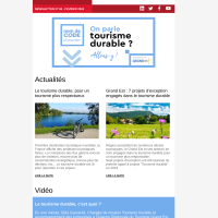 Tourisme Durable newsletter