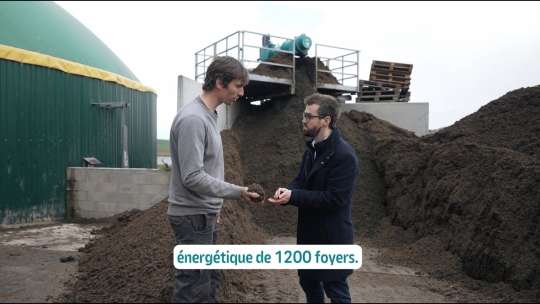 Embedded thumbnail for Avec la méthanisation, les déchets alimentaires deviennent énergie !